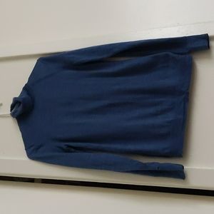 Banana Republic blue turtleneck